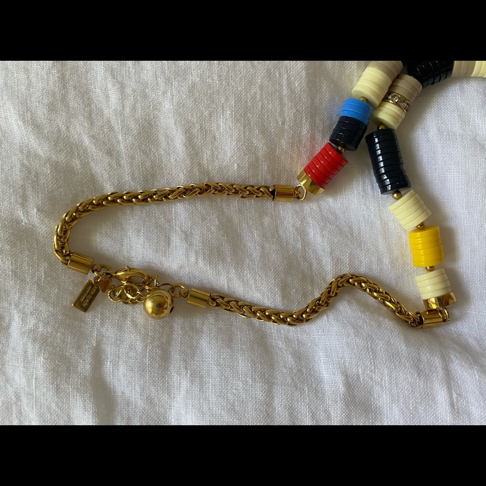 Kate Spade multicolor flatbead necklace - Picture 5 of 6